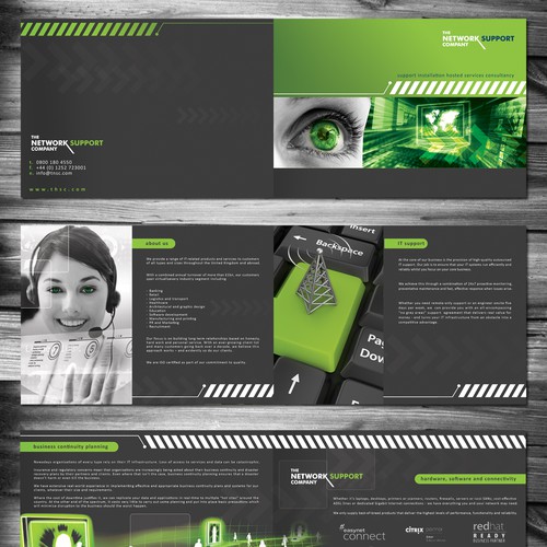IT Brochure design