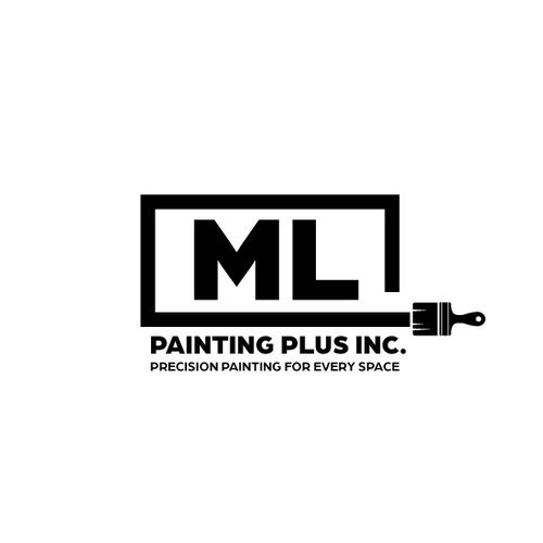 Logo for a painting contractor