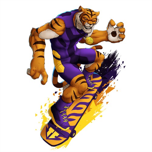 Tiger Mascot