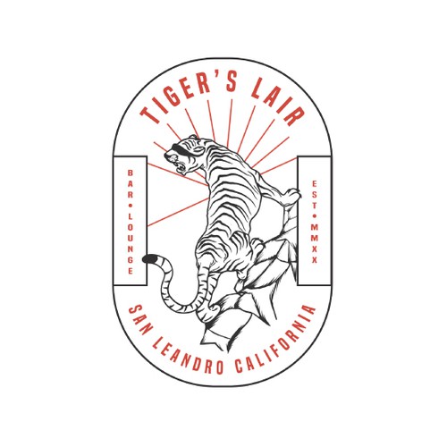 Tiger's Lain Logo Design