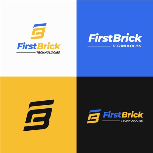 Business Logo Design for Software Company "FirstBrick"