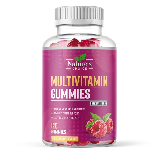 Multivitamin Gummies for Adults Supplement