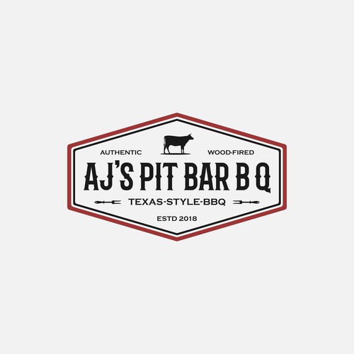 AJ's Pit Bar B Q - Rebrand of our BBQ restaurant