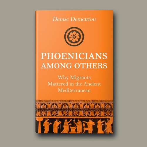 Book cover design on the Phoenicians in the breezy Mediterranean