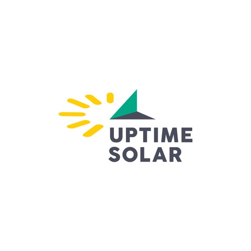 Fresh logo concepet for solar company