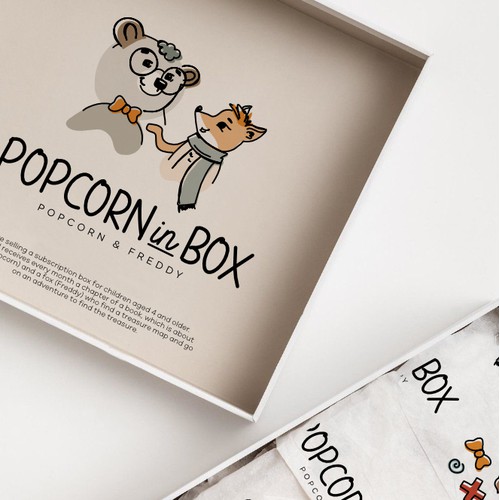 Popcorn in Box