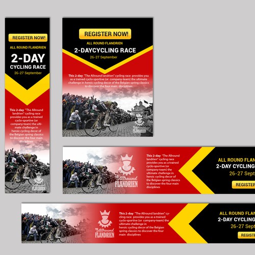 promotional stuff for a cycling race (for cyclo-sportive & business)