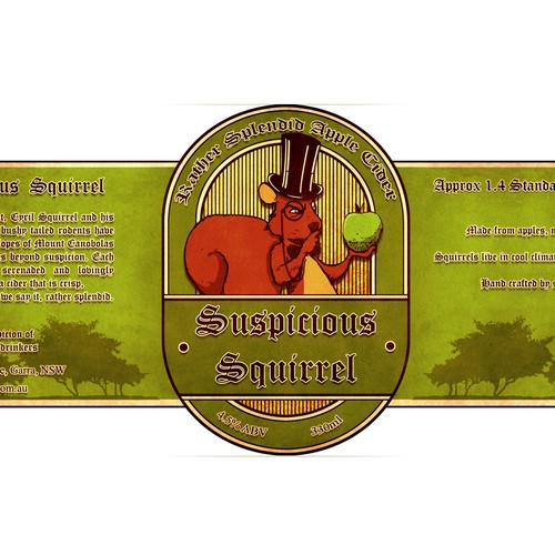Help Suspicious Squirrel with a new product packaging