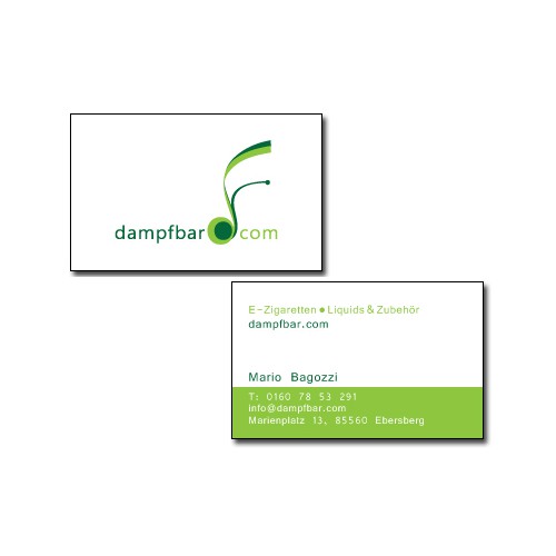 E-Zigaretten Onlineshop / Ladengeschäft dampfbar.com sucht ein neues Logo!