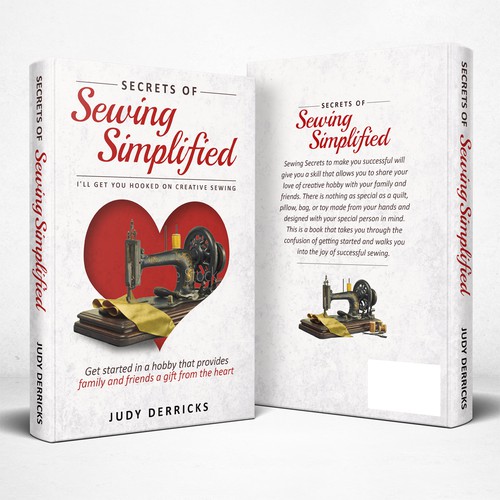 Book cover for secret of succesful sewing