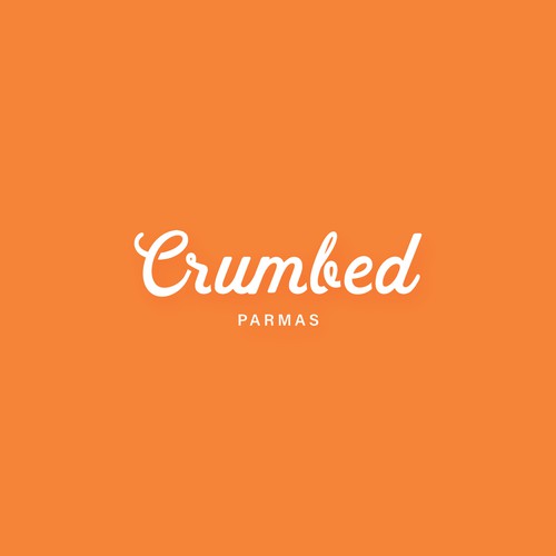 Crumbed logo design