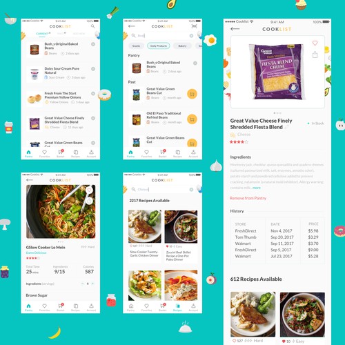 Cooking app concept