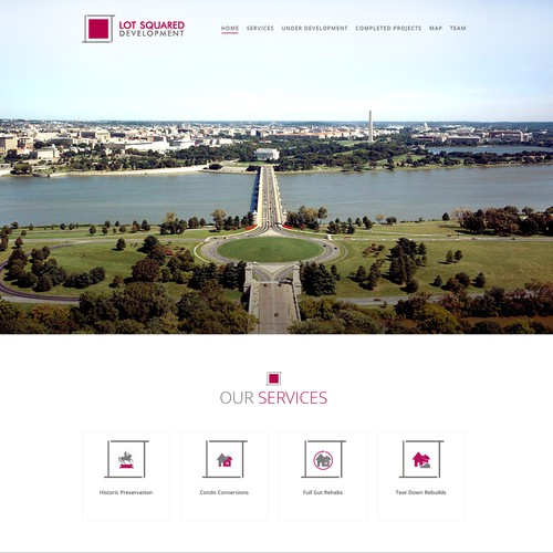 AWESOME design for our Real Estate Development Website