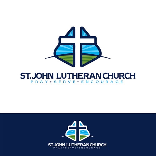 St. Johns Lutheran Church Logo Design