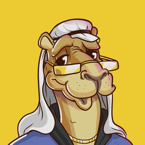 Camel with attitude