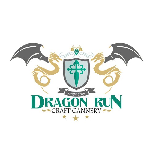 Logo for Dragon run Craft Cannery