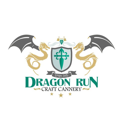 Logo for Dragon run Craft Cannery