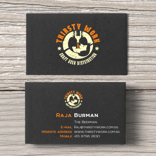 Logo & Business Card for Australian Craft Beer importer & distributor to Singapore market.