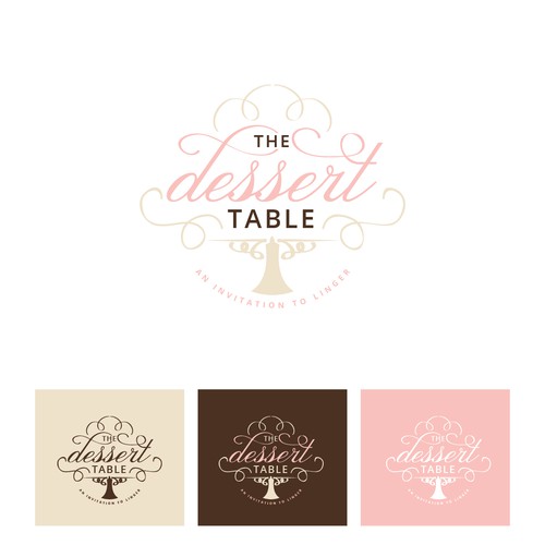 Romantic Dessert Logo