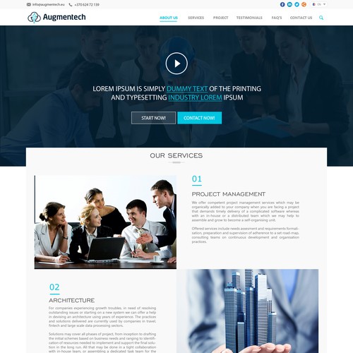 website template