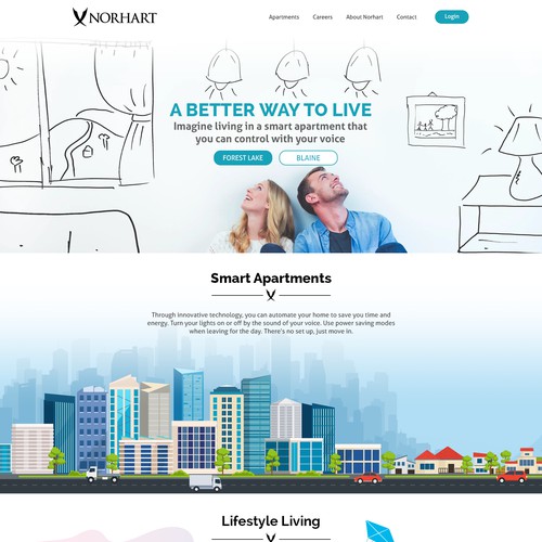 Norhart Web Page Design