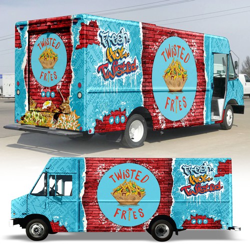 food truck design "twisted fries"