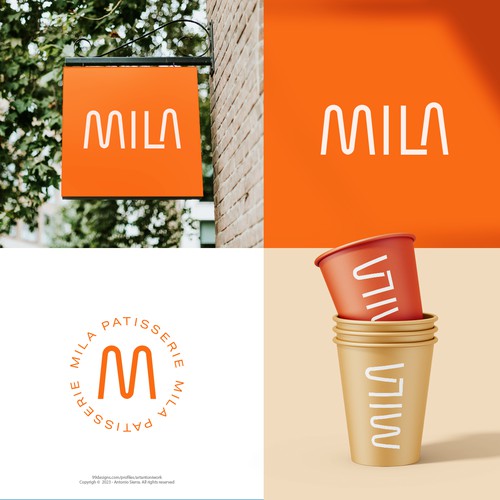 MILA - Patisserie branding