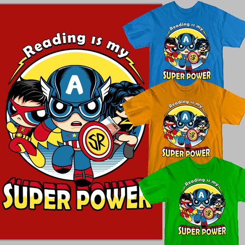 Superhero themed T-Shirt design needed