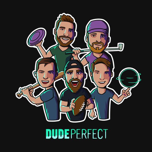 Stickers "Dude Perfect"