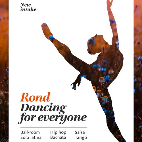 Poster Design for a dance school