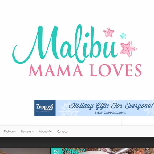 Capture the attention of many with an alluring logo for Malibu Mama Loves