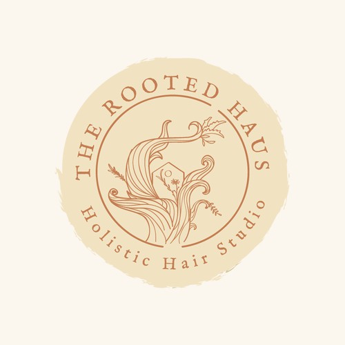 Logo proposal  for a holistic hair studio