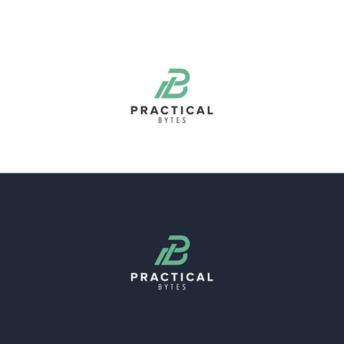 logo concept for PRACTICAL BYTES