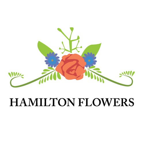 Hamilton FLowers Logo