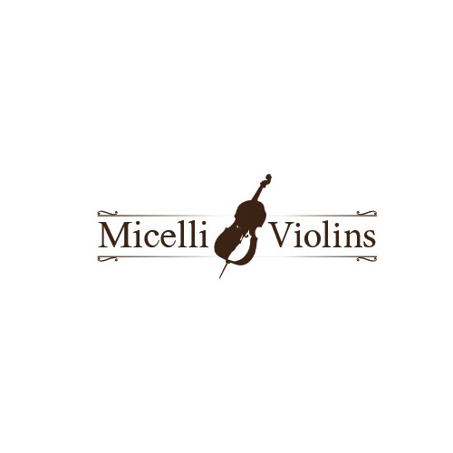 Logo for Musical Instruments Brand, American Company, Online Retail, Violins & Cellos