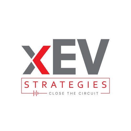 xEV Strategies logo design