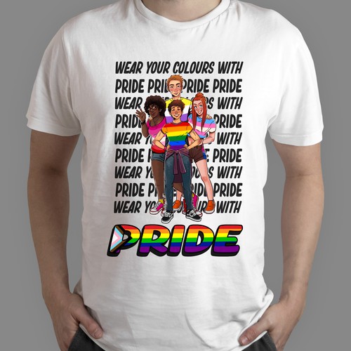 LGTB + pride t-shirt