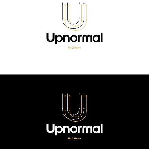 Upnormal Logo & Identity 
