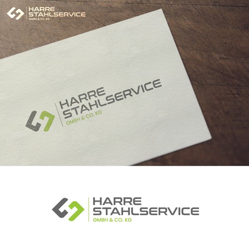 Logo design for Harre Stahlservice