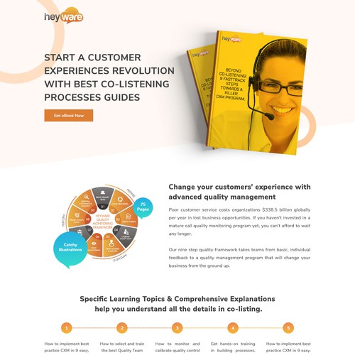 e-book Landing Page