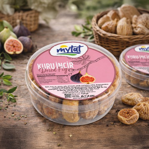 Premium Dried Fig Packaging Design