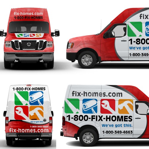Fix-Homes Vehicle Wrap