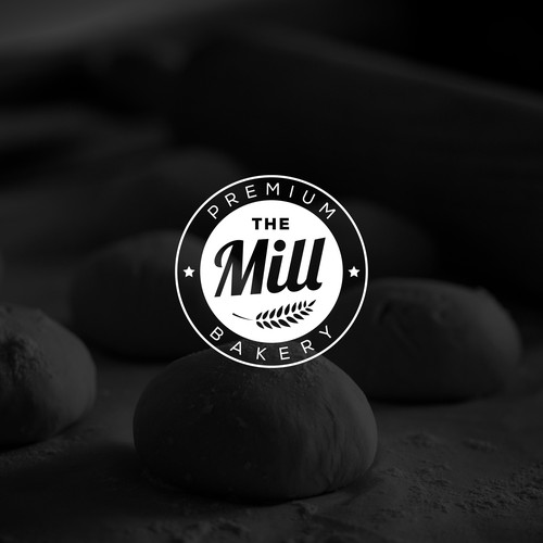 The Mill - Premium Bakery Logo