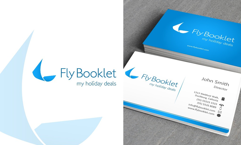 Create the next logo for Fly Booklet