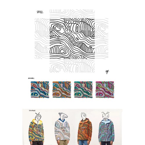 Pattern Design for Luxury Fashion Brand