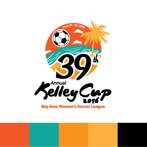 Annual Women's Soccer League Logo