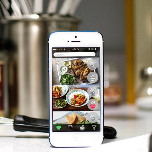 Advanced recipe app needs your design!