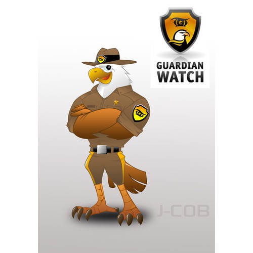 Mascot design for Guardian Watch, LLC