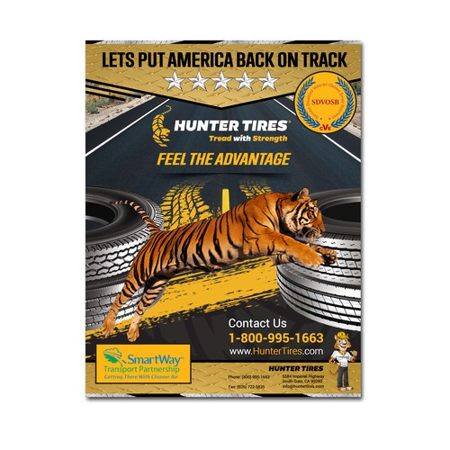 Flyer for Advantage Tires