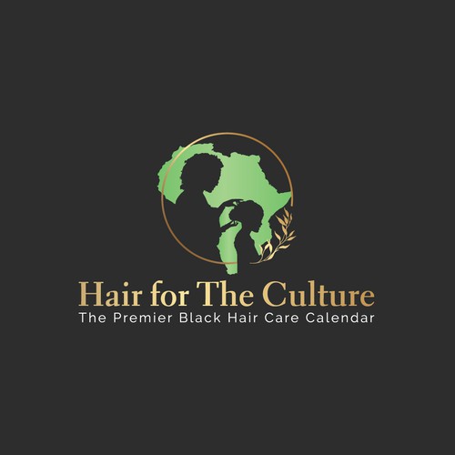 Making a logo for premier black hair care calendar